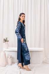 Aqs N Man Stitched 3 Piece Summer Collection'2025-Neela Saagar-AM-023